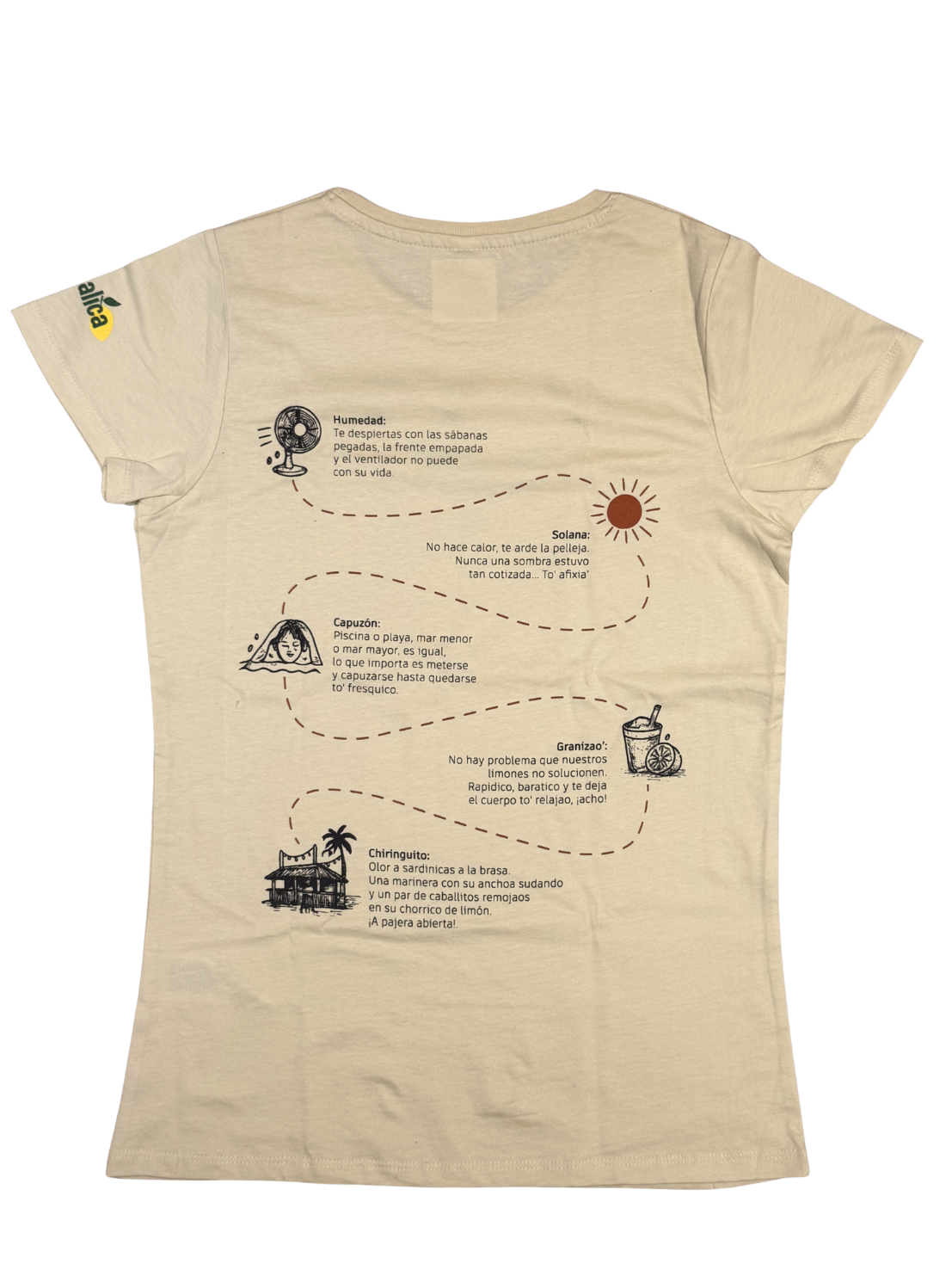 Camiseta "Murcia en verano" - Mujer